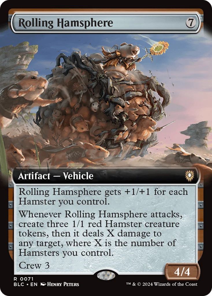 Rolling Hamsphere · Bloomburrow Commander