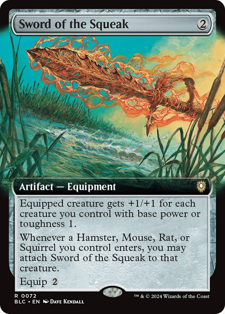 Sword of the Squeak · Bloomburrow Commander