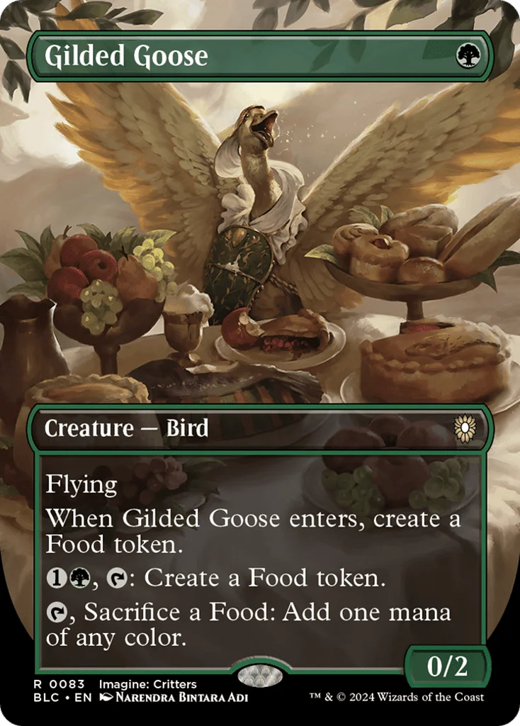 Gilded Goose · Bloomburrow Commander