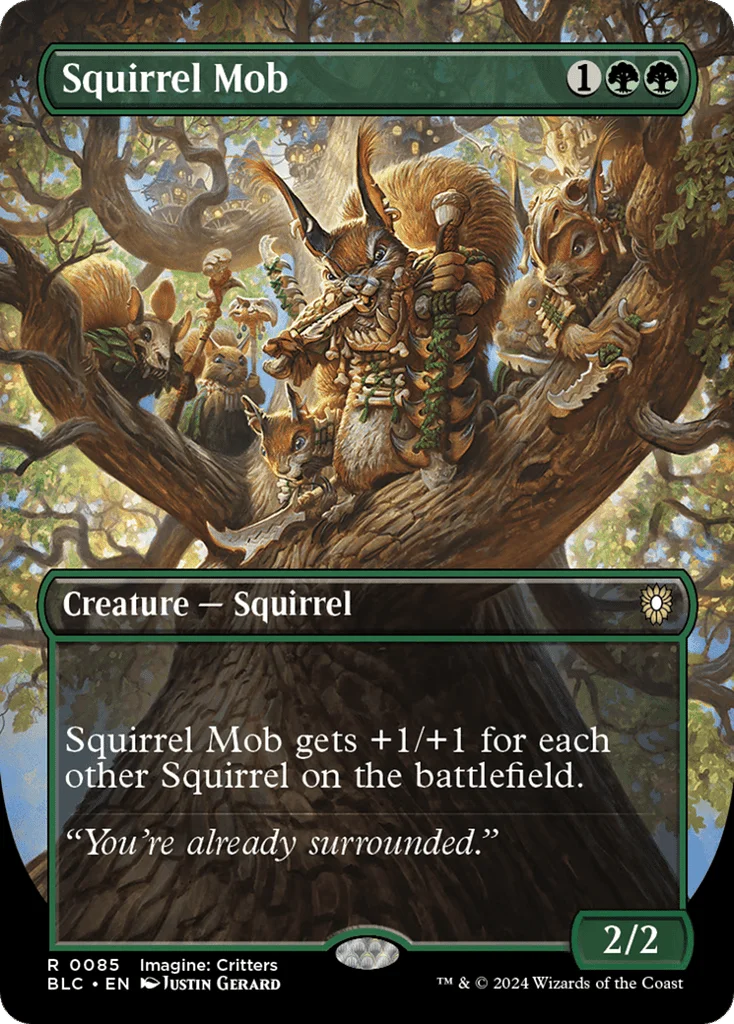 Squirrel Mob · Bloomburrow Commander