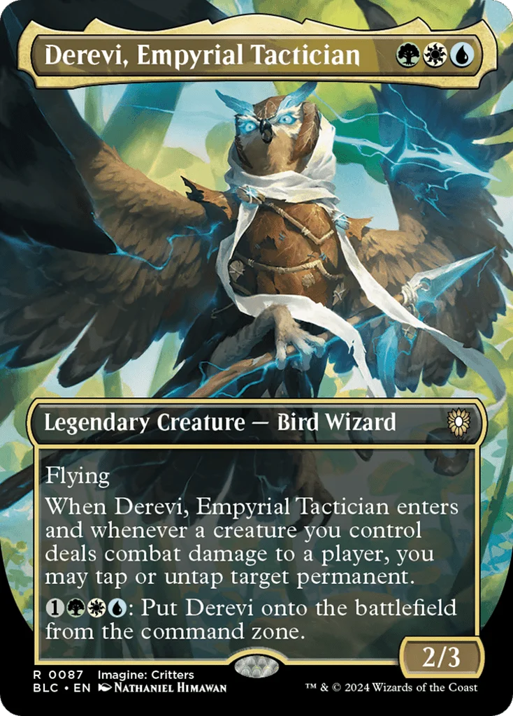 Derevi, Empyrial Tactician · Bloomburrow Commander