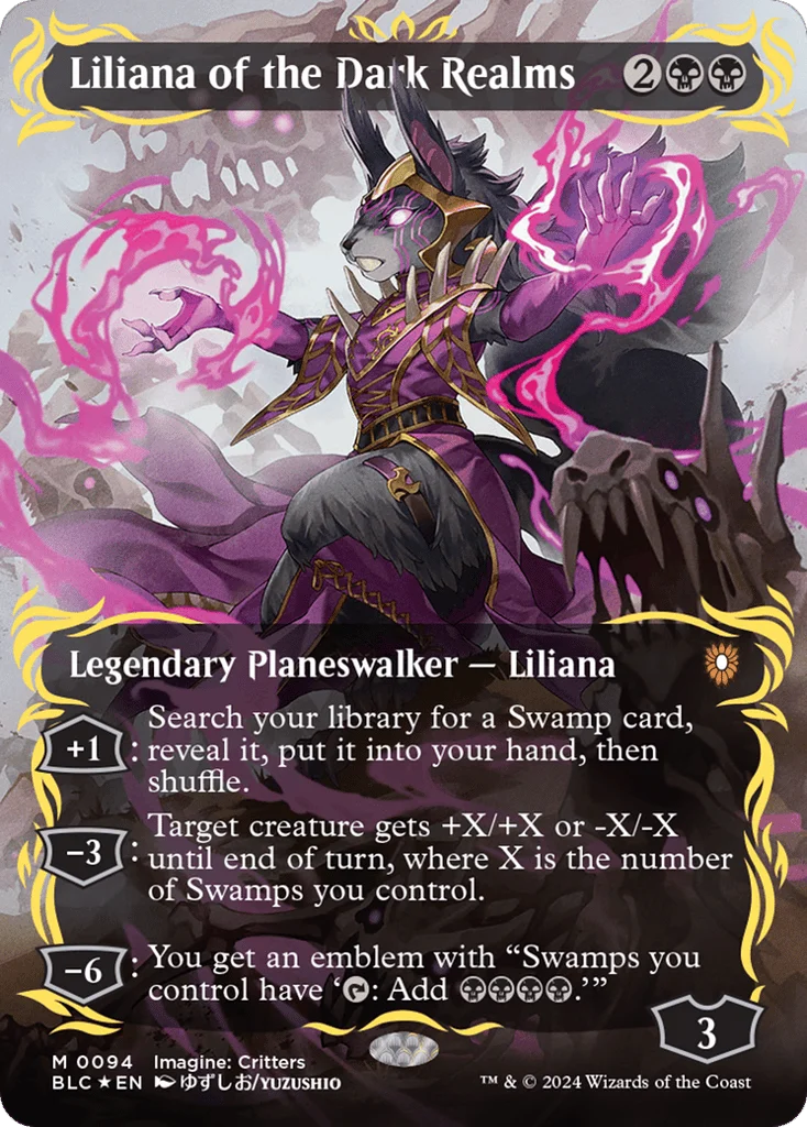 Liliana of the Dark Realms · Bloomburrow Commander