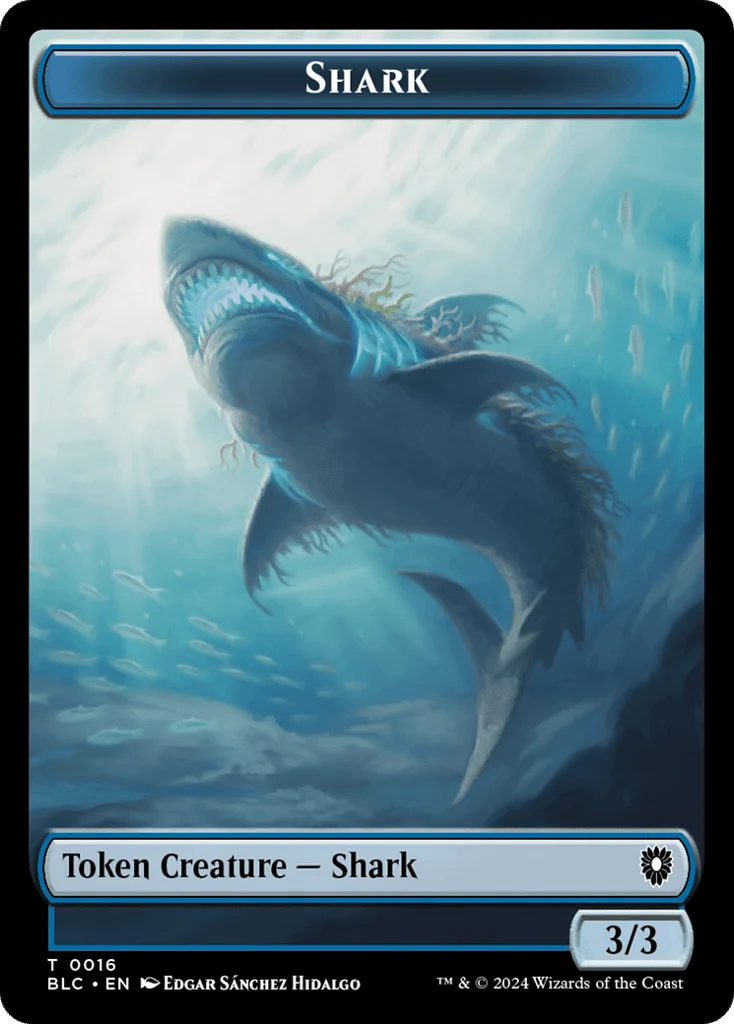 Shark · Bloomburrow Commander