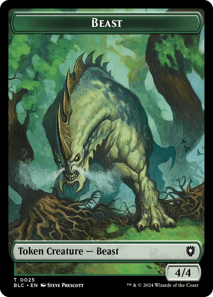 Beast · Bloomburrow Commander