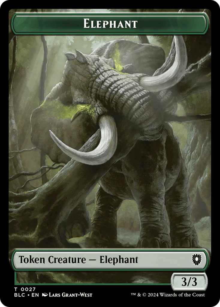 Elephant · Bloomburrow Commander