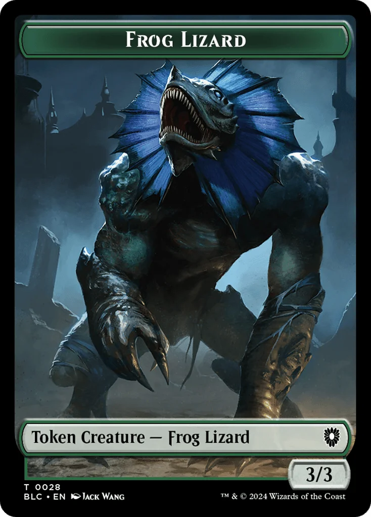 Frog Lizard · Bloomburrow Commander