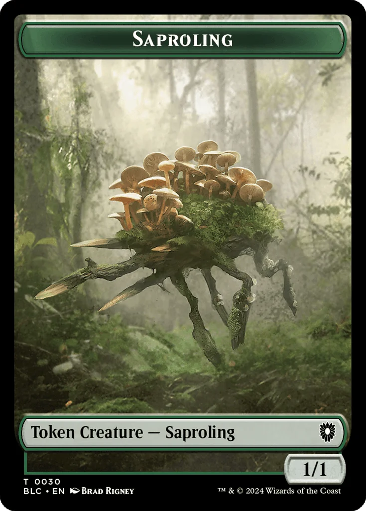 Saproling · Bloomburrow Commander