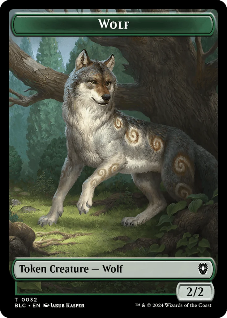 Wolf · Bloomburrow Commander