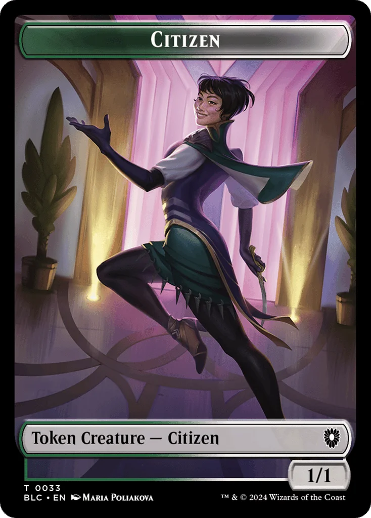 Citizen · Bloomburrow Commander