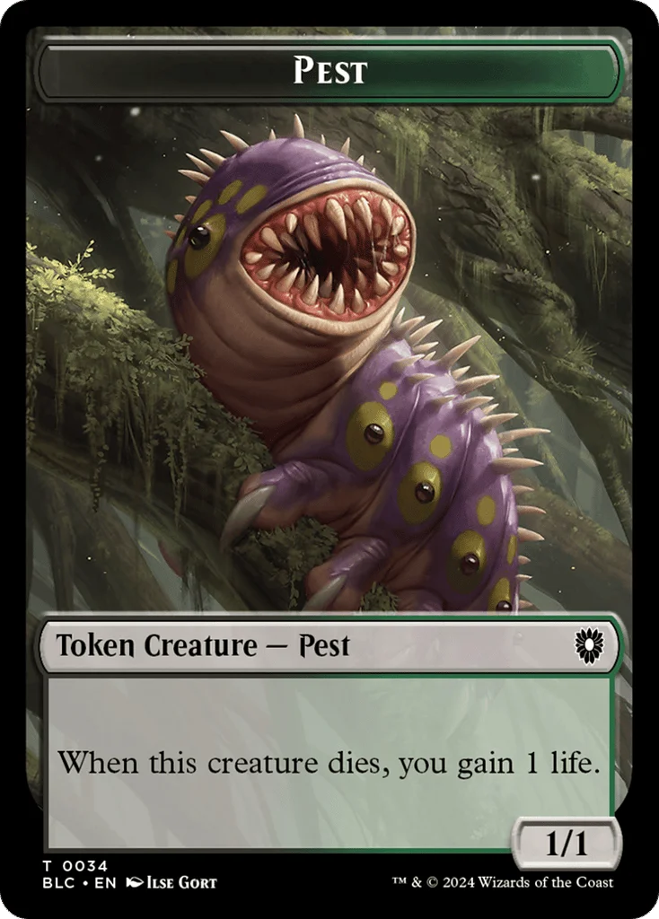 Pest · Bloomburrow Commander