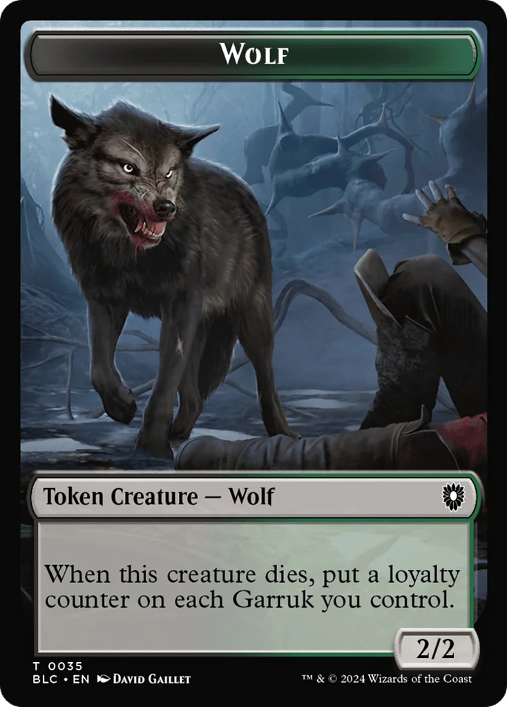 Wolf · Bloomburrow Commander