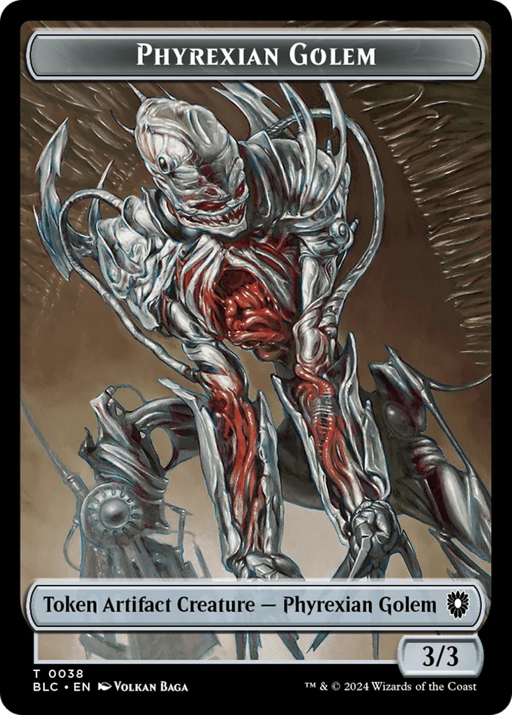 Phyrexian Golem · Bloomburrow Commander