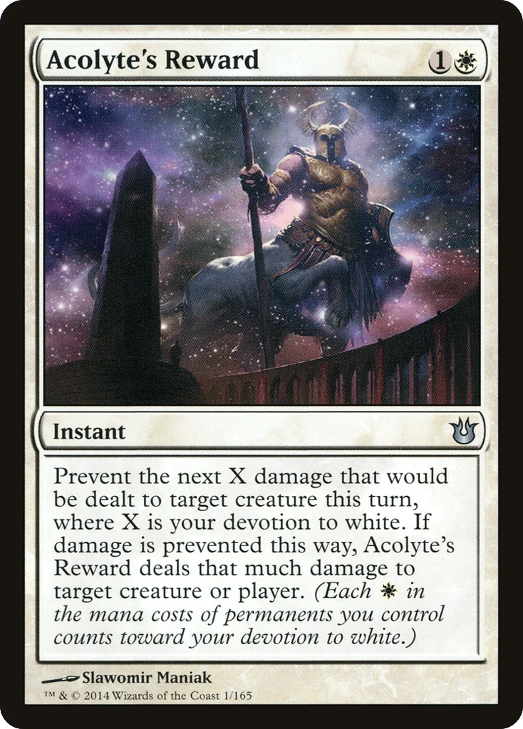 Acolyte's Reward · Born of the Gods