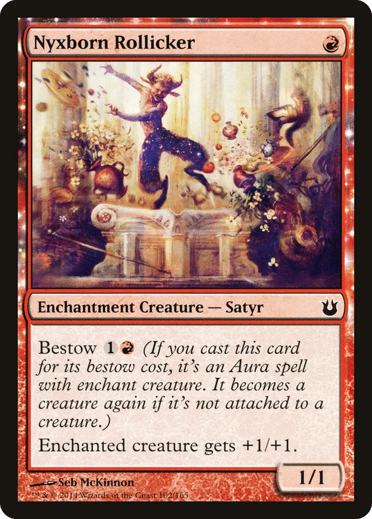 Nyxborn Rollicker · Born of the Gods