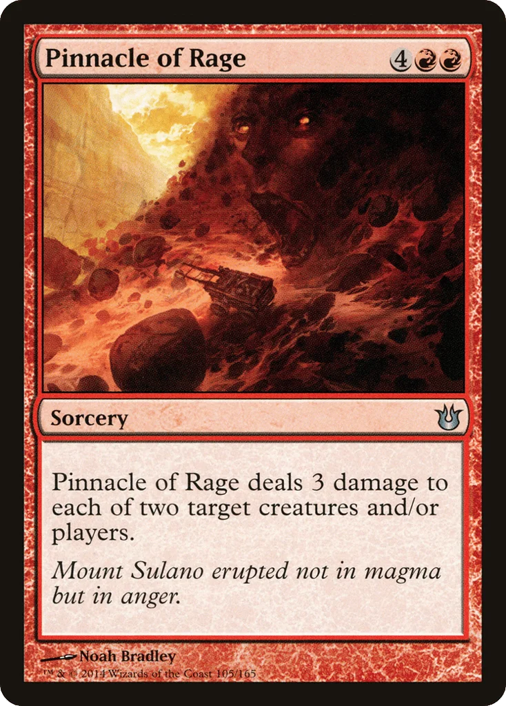 Pinnacle of Rage · Born of the Gods