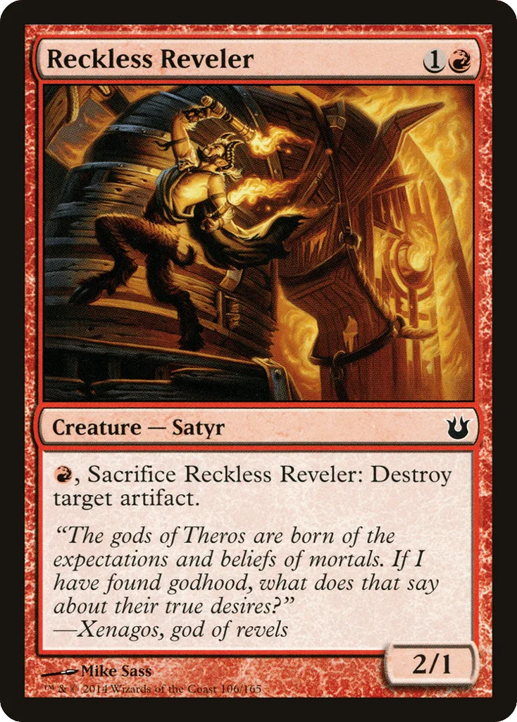 Reckless Reveler · Born of the Gods