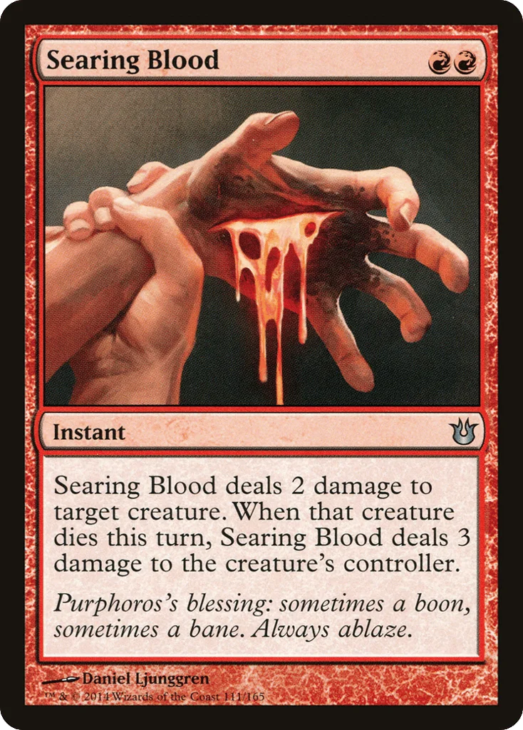 Searing Blood · Born of the Gods