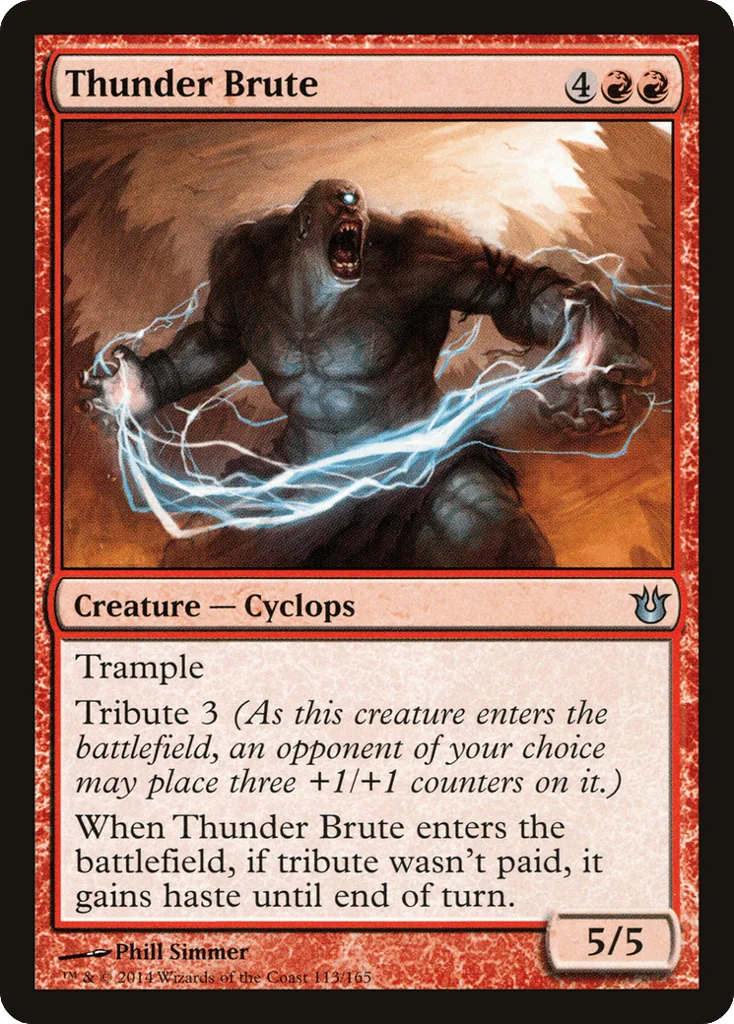 Thunder Brute · Born of the Gods