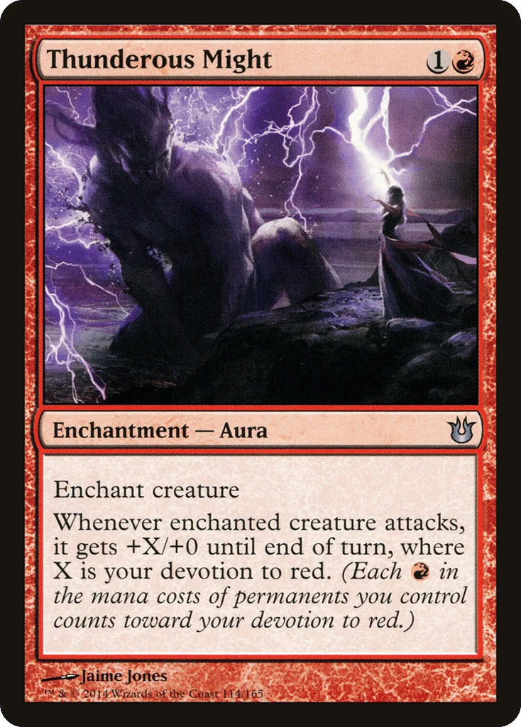 Thunderous Might · Born of the Gods