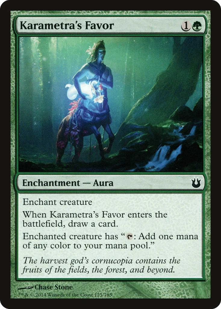 Karametra's Favor · Born of the Gods