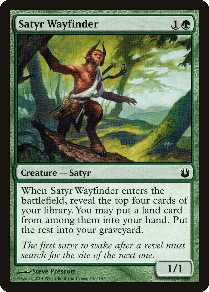 Satyr Wayfinder · Born of the Gods