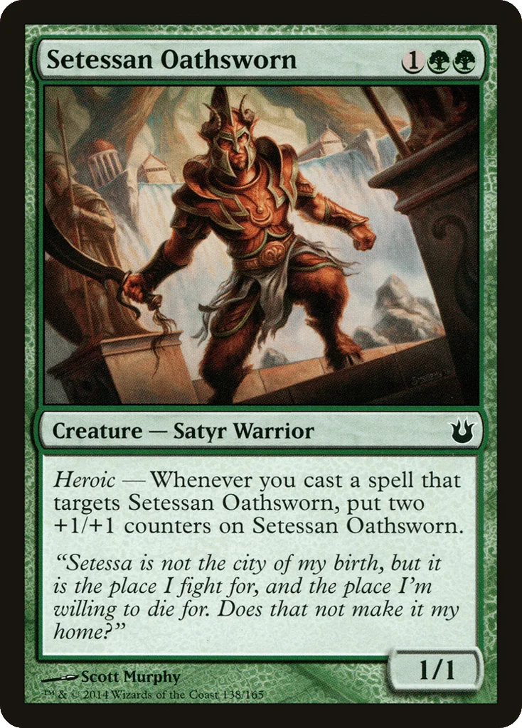 Setessan Oathsworn · Born of the Gods