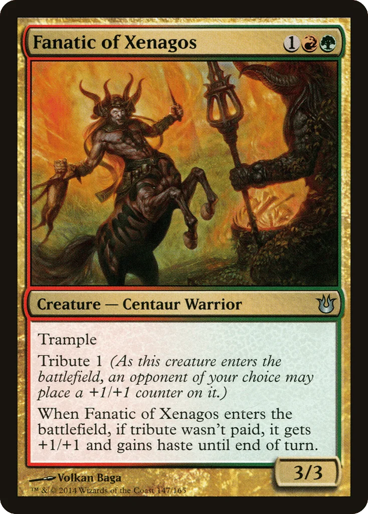 Fanatic of Xenagos · Born of the Gods