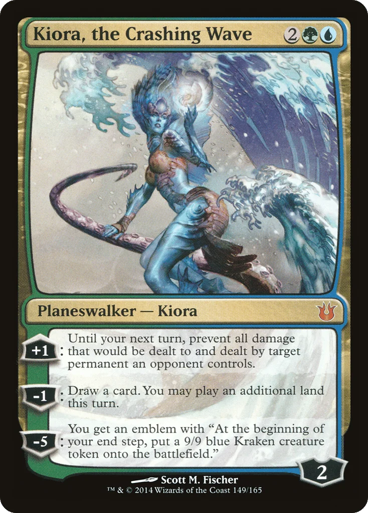 Kiora, the Crashing Wave · Born of the Gods