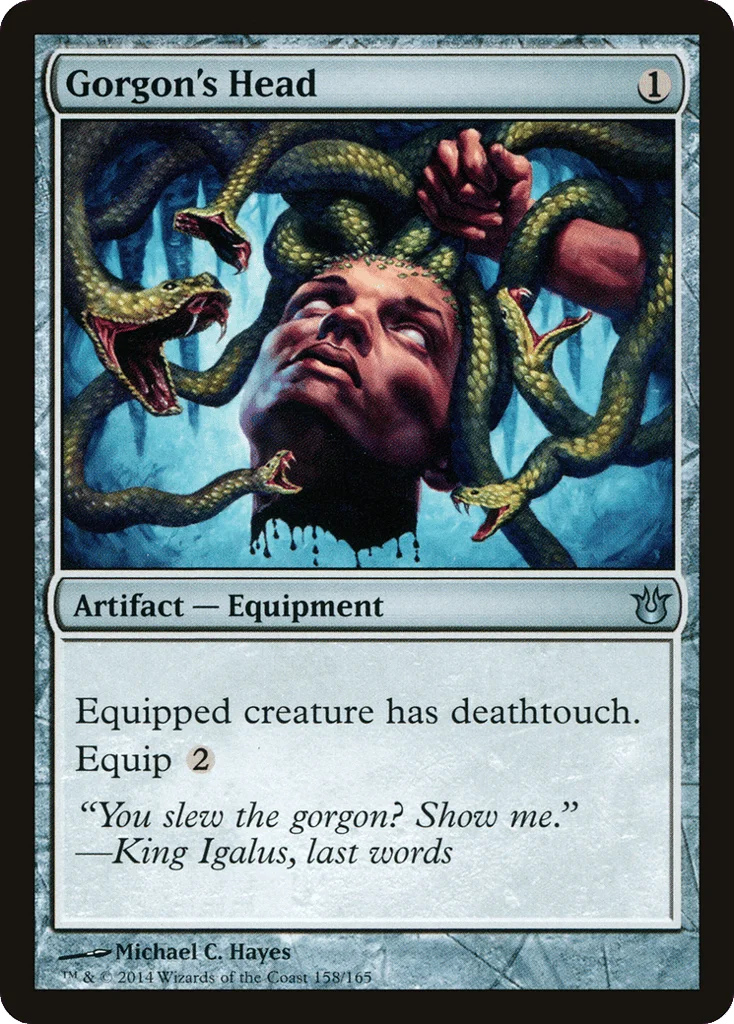 Gorgon's Head · Born of the Gods