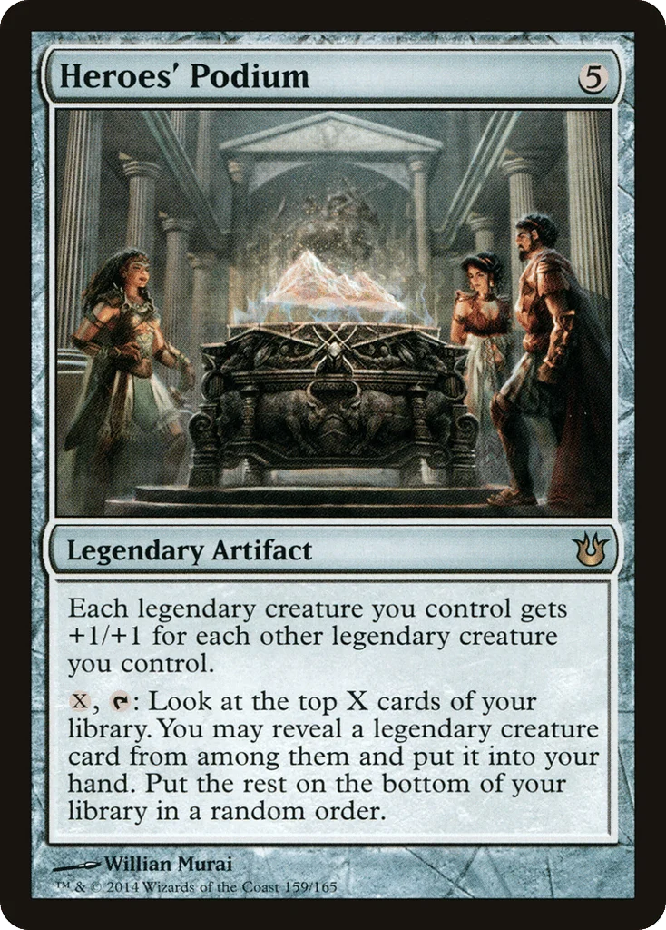 Heroes' Podium · Born of the Gods