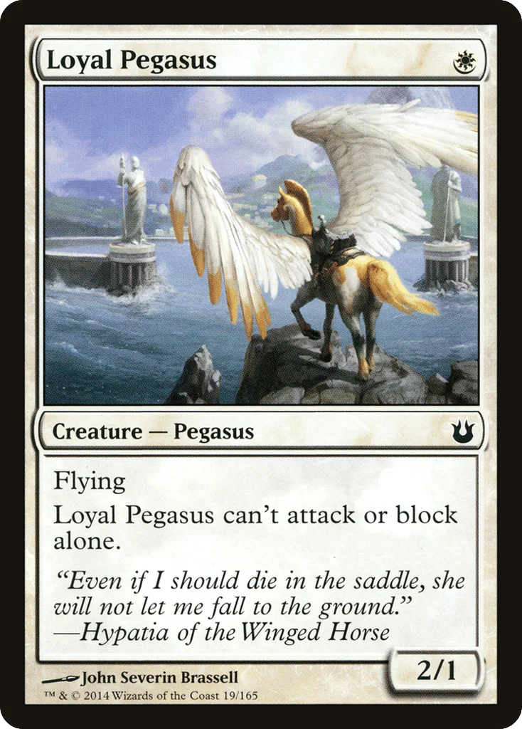 Loyal Pegasus · Born of the Gods