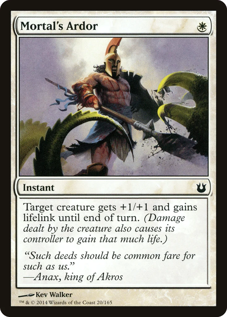 Mortal's Ardor · Born of the Gods