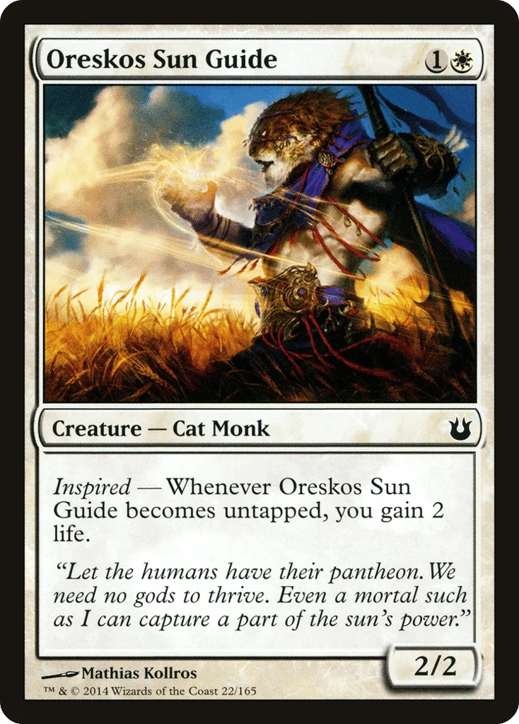 Oreskos Sun Guide · Born of the Gods