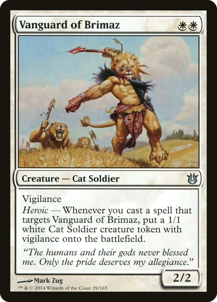 Vanguard of Brimaz · Born of the Gods