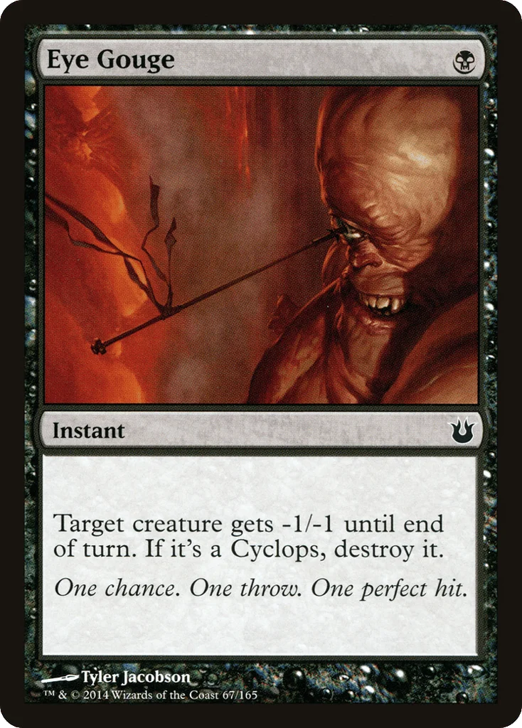 Eye Gouge · Born of the Gods