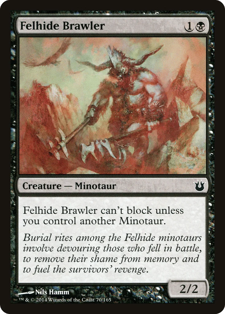 Felhide Brawler · Born of the Gods