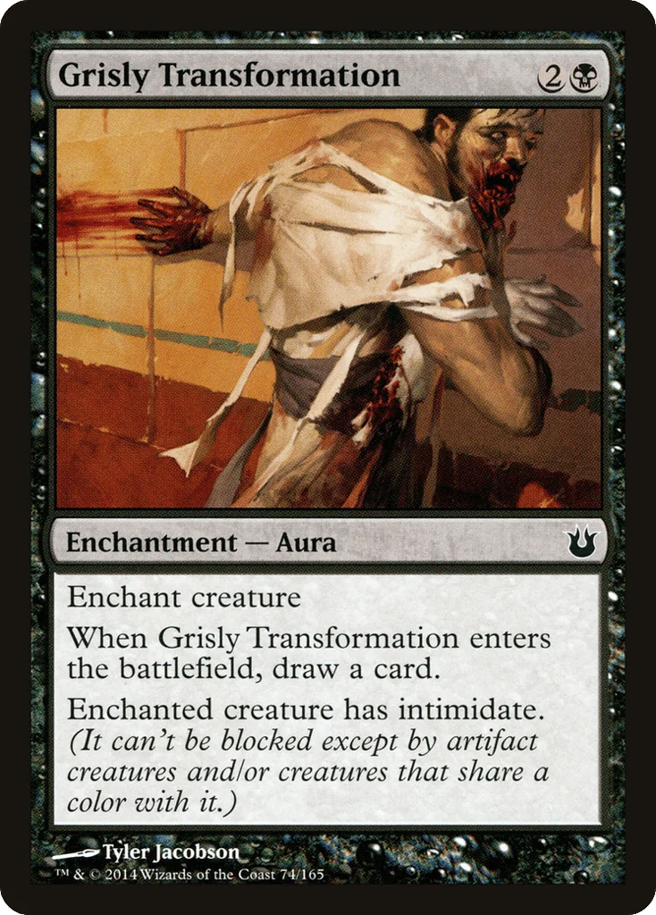 Grisly Transformation · Born of the Gods