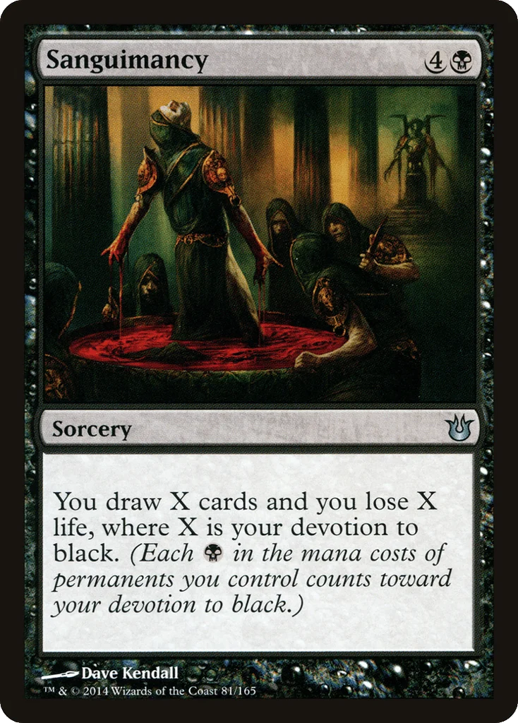 Sanguimancy · Born of the Gods