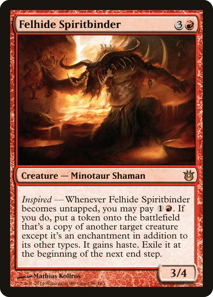 Felhide Spiritbinder · Born of the Gods