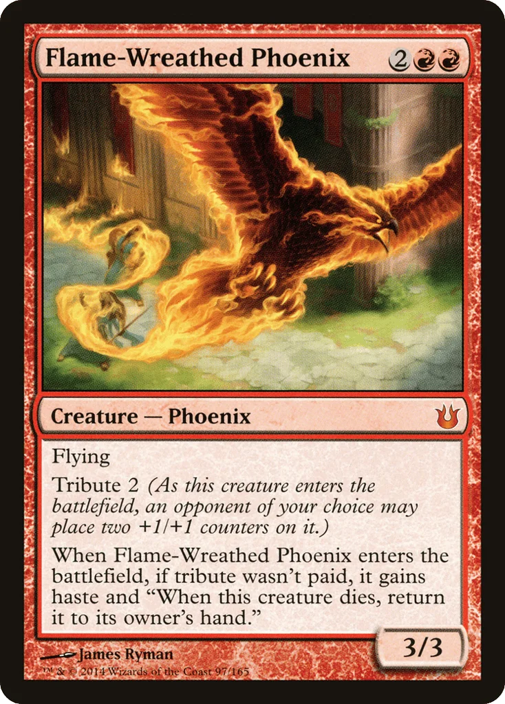 Flame-Wreathed Phoenix · Born of the Gods