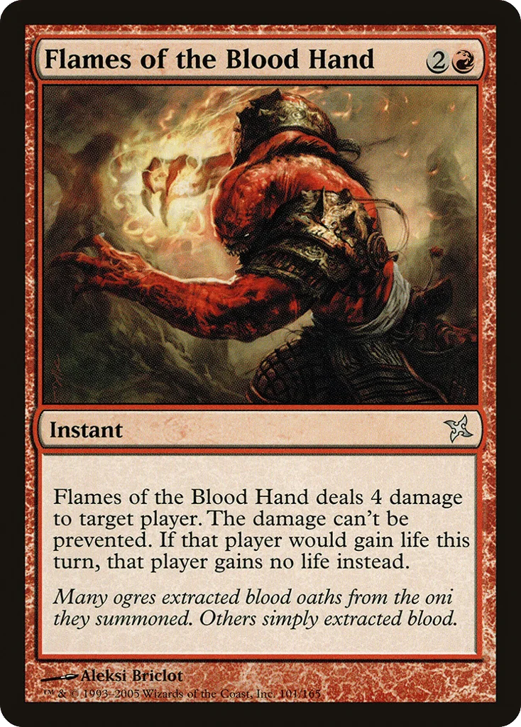 Flames of the Blood Hand · Betrayers of Kamigawa