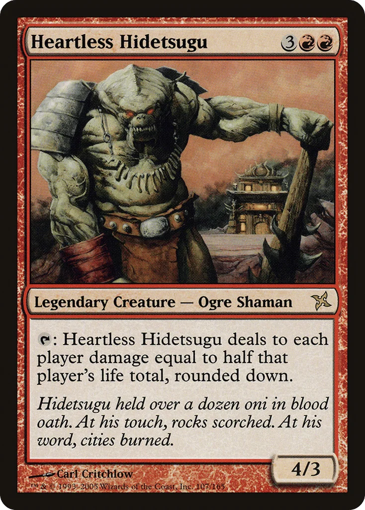 Heartless Hidetsugu · Betrayers of Kamigawa