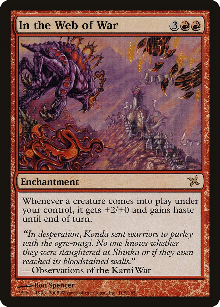In the Web of War · Betrayers of Kamigawa