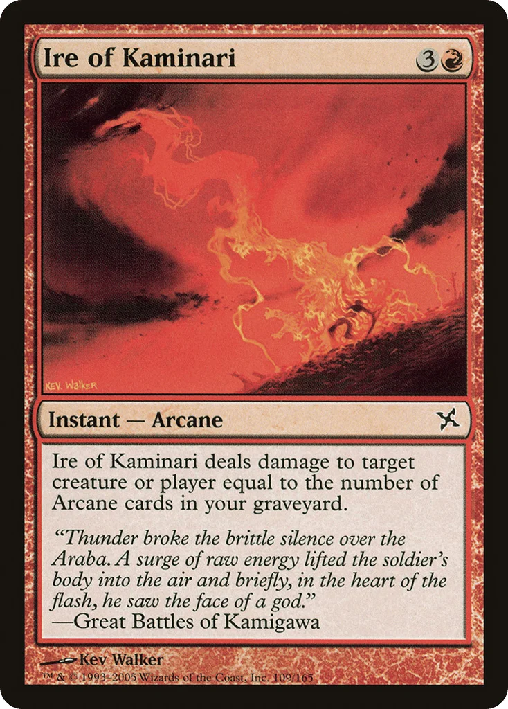 Ire of Kaminari · Betrayers of Kamigawa