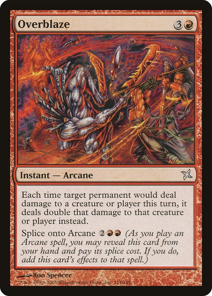 Overblaze · Betrayers of Kamigawa