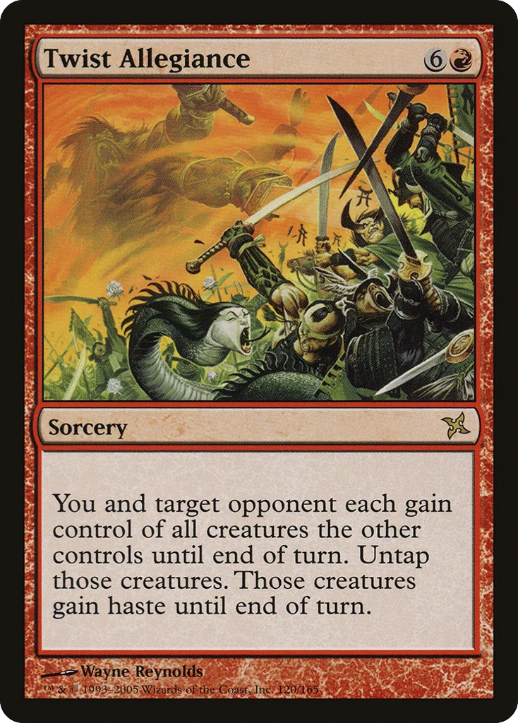 Twist Allegiance · Betrayers of Kamigawa