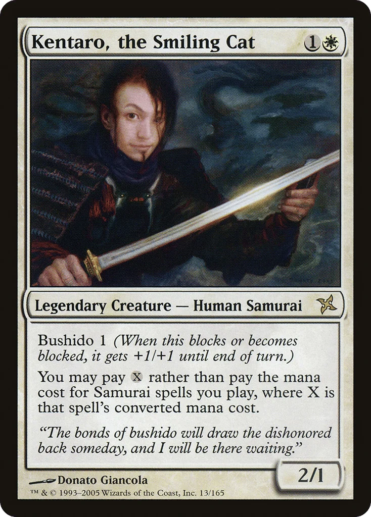 Kentaro, the Smiling Cat · Betrayers of Kamigawa
