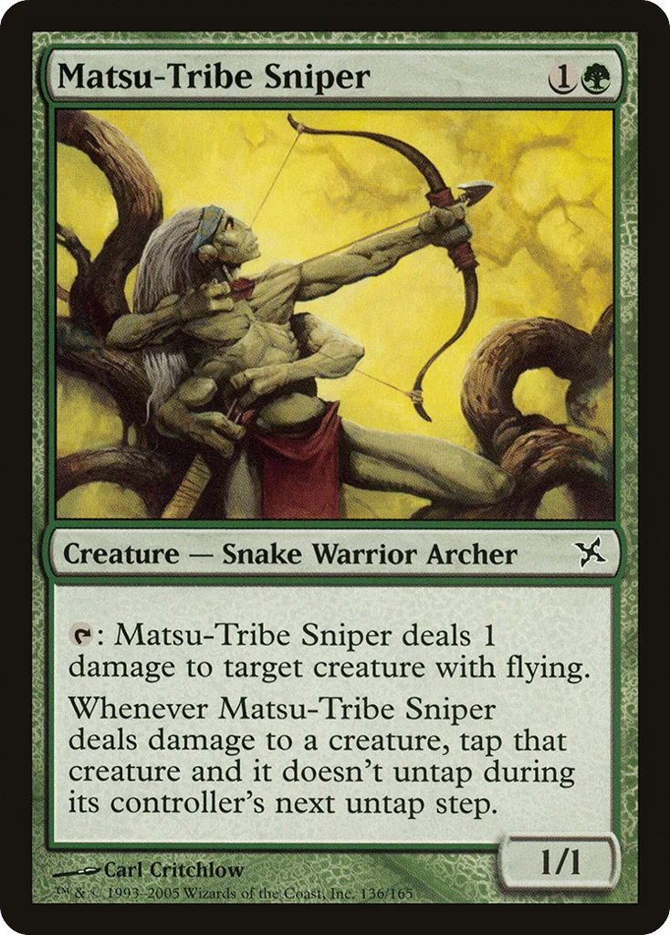Matsu-Tribe Sniper · Betrayers of Kamigawa