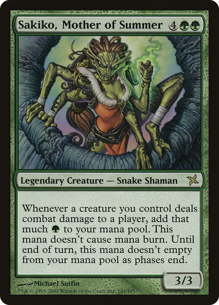 Sakiko, Mother of Summer · Betrayers of Kamigawa