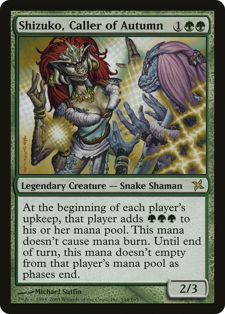 Shizuko, Caller of Autumn · Betrayers of Kamigawa